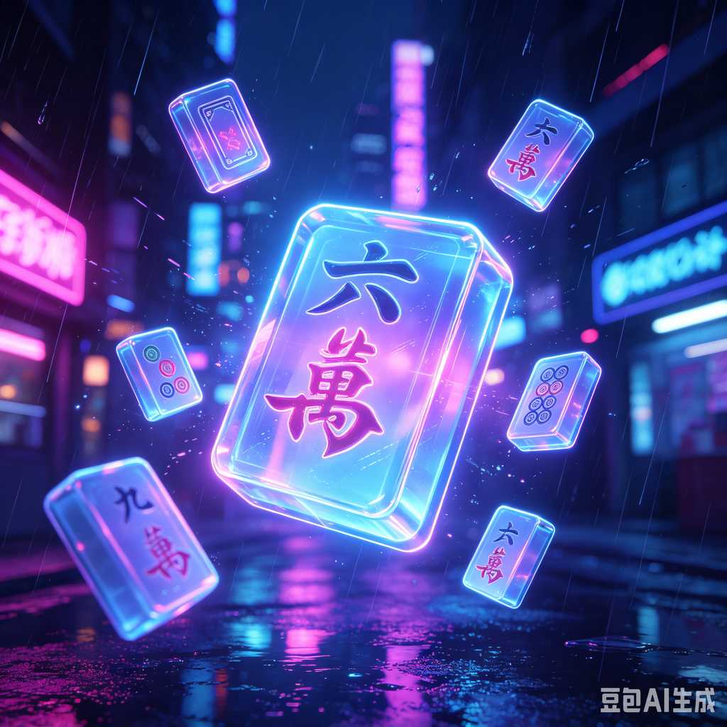 oil painting mahjong set