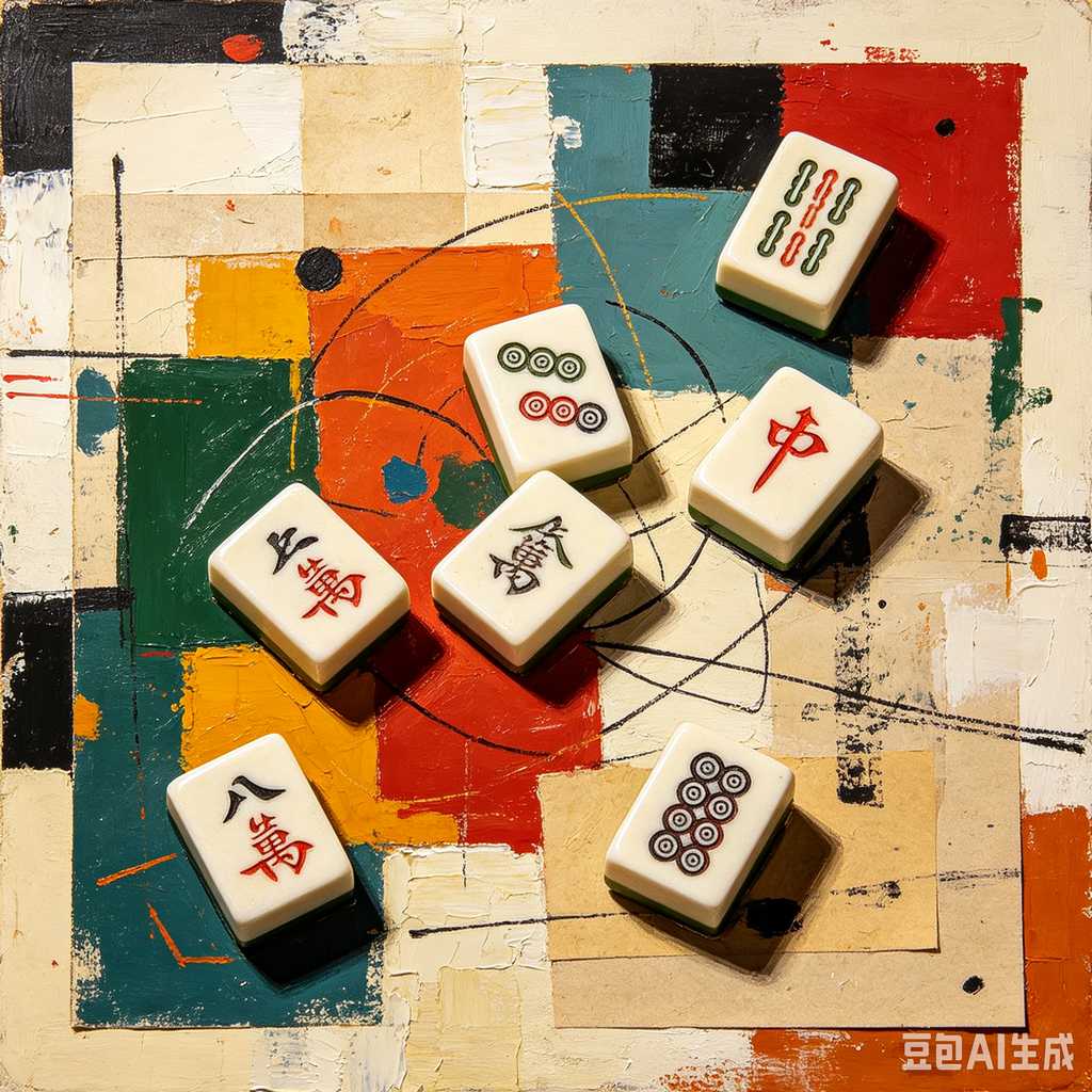 adult senior mahjong game set