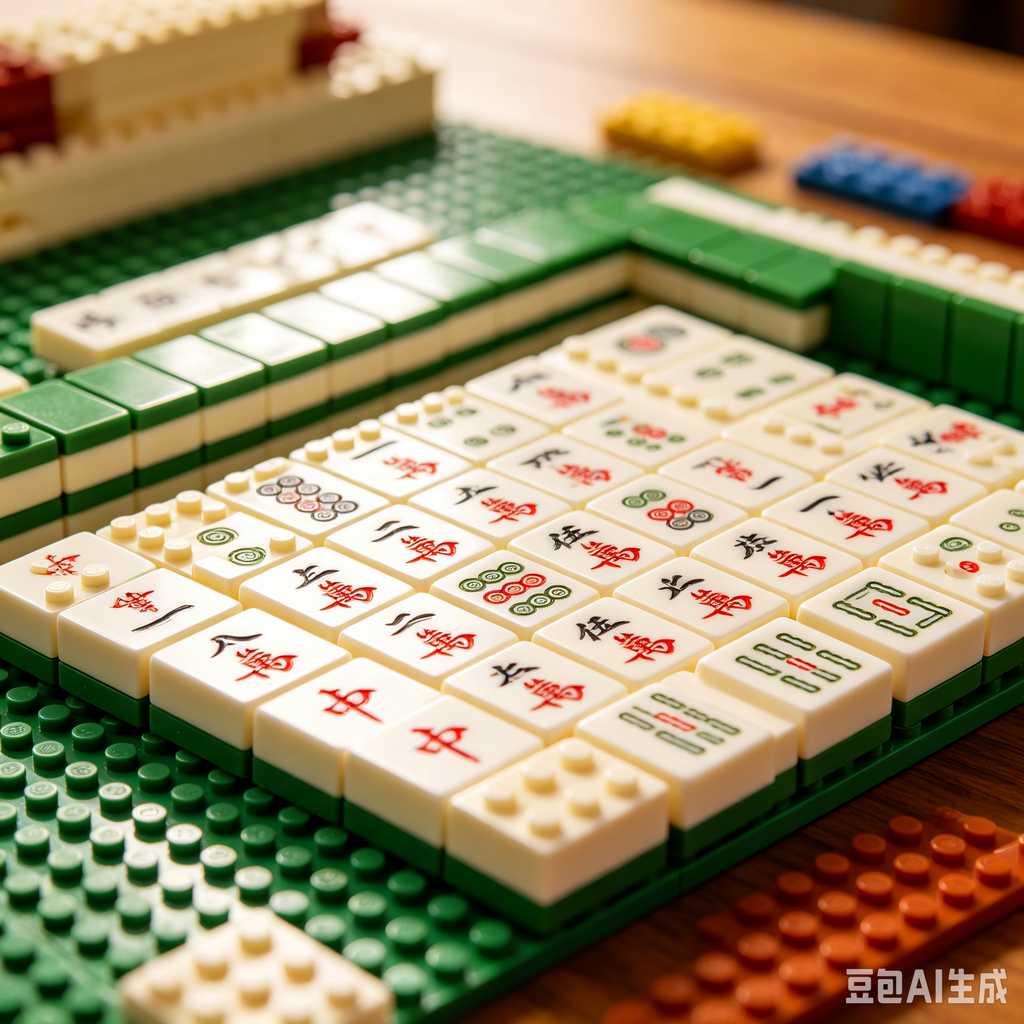 classic text mahjong set